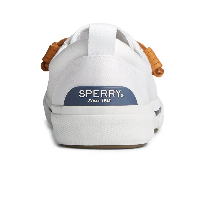 Sperry Pier Wave Lace Up Sneaker White Women Sneakers