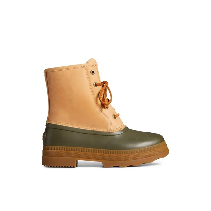 Sperry Saltwater 20 Duck Boot Green Women Boots