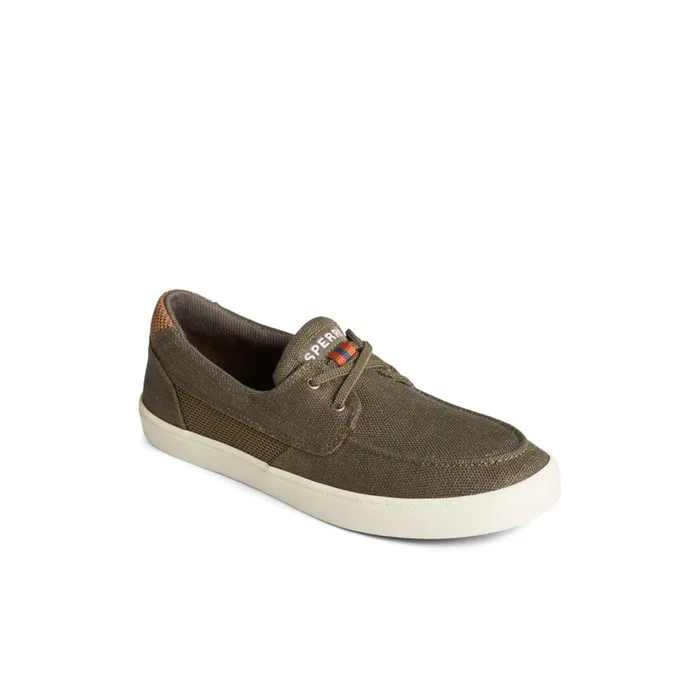Sperry SeaCycled Bowery Sneaker Medium Green Men Sneakers