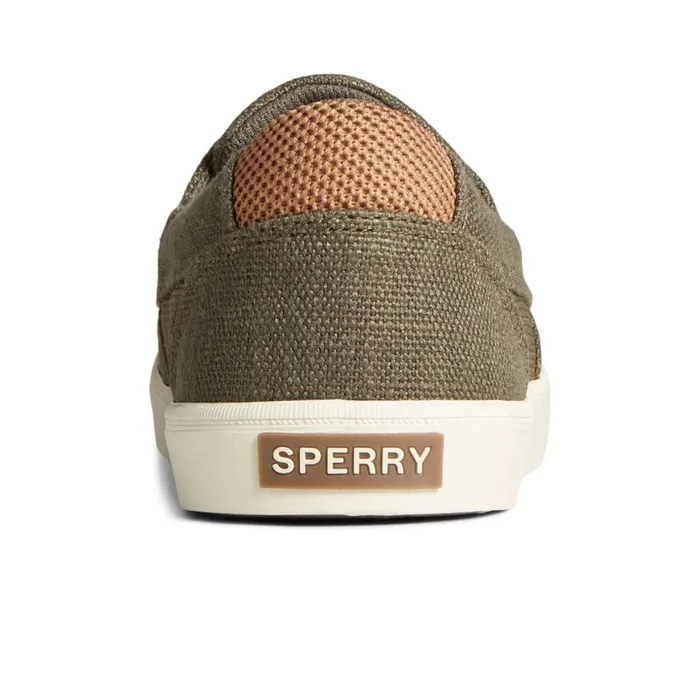 Sperry SeaCycled Bowery Sneaker Medium Green Men Sneakers