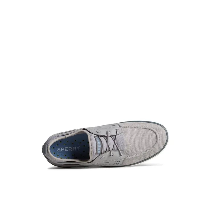 Sperry SeaCycled Fairlead Boat Sneaker Grey Men Sneakers