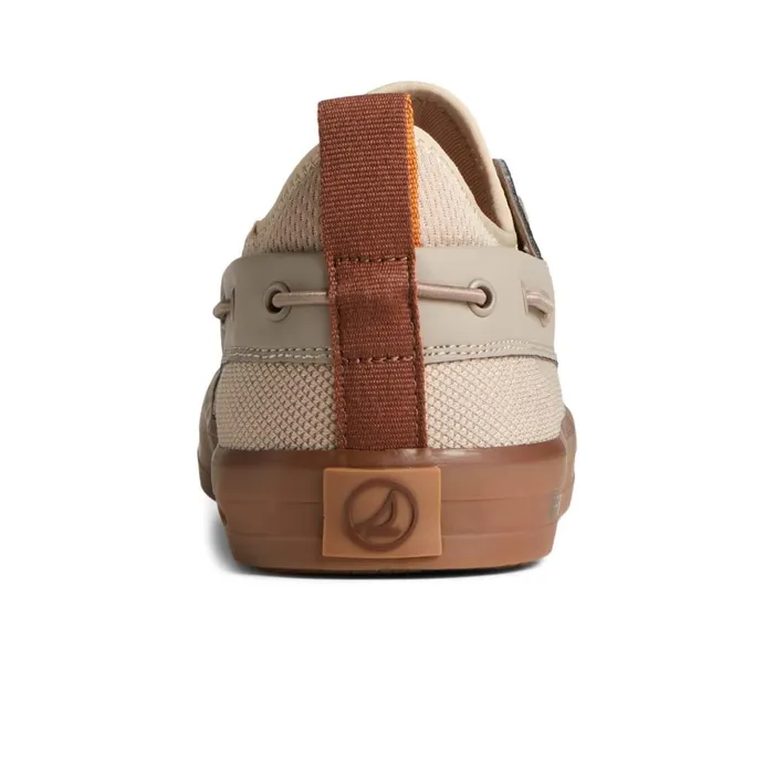 Sperry SeaCycled Fairlead Boat Sneaker Medium Beige Men Sneakers