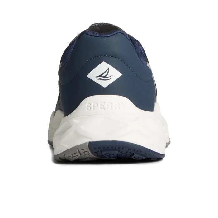 Sperry SeaCycled Headsail Sneaker Navy Textile Mesh Women Sneakers