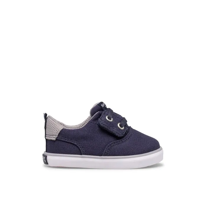 Sperry Spinnaker Crib Junior Washable Sneaker Navy Kids Sneakers