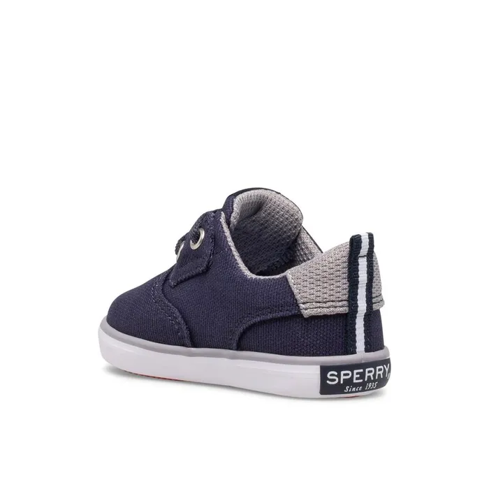 Sperry Spinnaker Crib Junior Washable Sneaker Navy Kids Sneakers