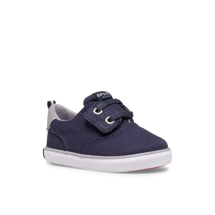 Sperry Spinnaker Crib Junior Washable Sneaker Navy Kids Sneakers