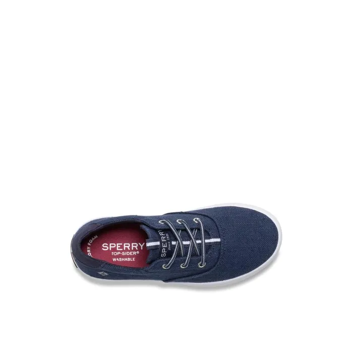Sperry Spinnaker Washable Sneaker Navy Kids Sneakers