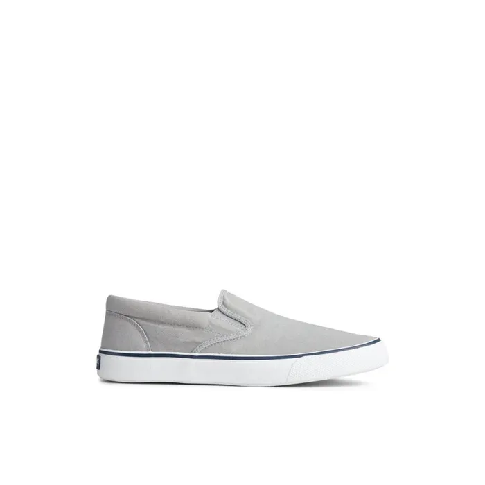 Sperry Striper II Slip On Sneaker Grey Men Sneakers