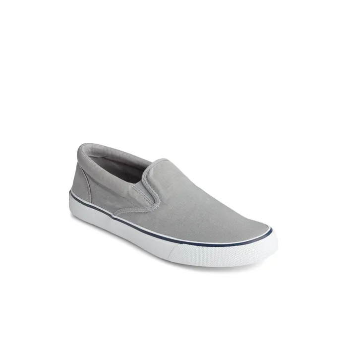Sperry Striper II Slip On Sneaker Grey Men Sneakers