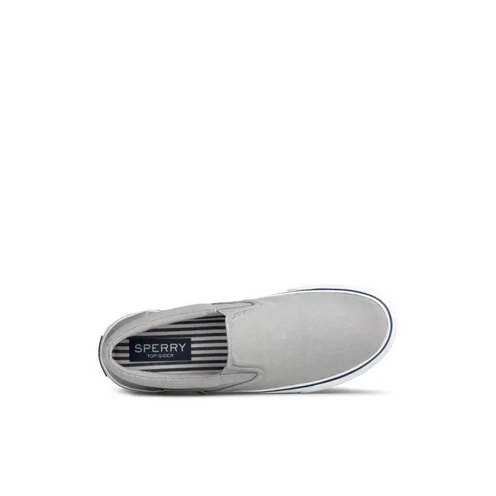 Sperry Striper II Slip On Sneaker Grey Men Sneakers