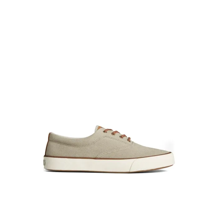 Sperry Striper II Washed Canvas CVO Sneaker Bone Men Sneakers