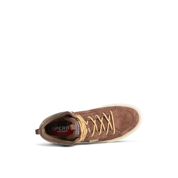Sperry Striper Storm Hiker Waterproof Sneaker Boot Brown Men Sneakers