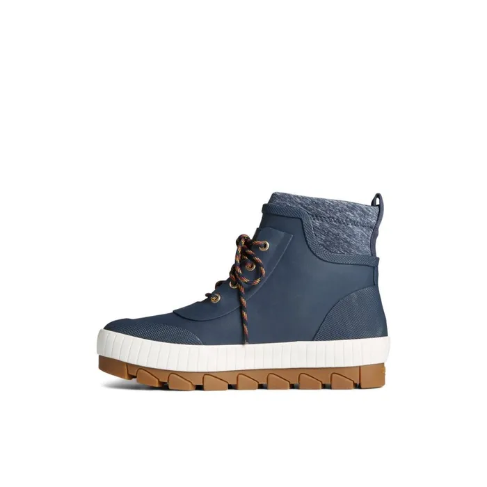 Sperry Torrent Rubber Lace Up Boot Navy Women Boots