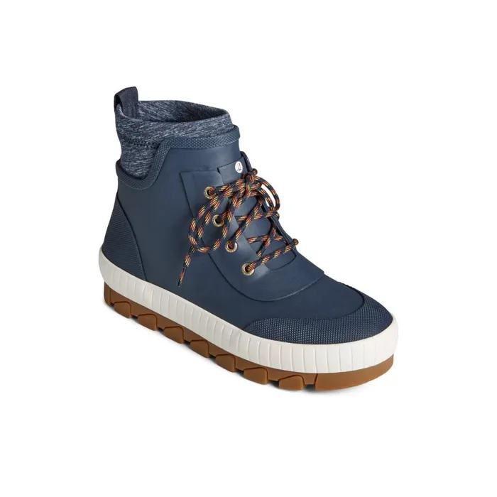 Sperry Torrent Rubber Lace Up Boot Navy Women Boots