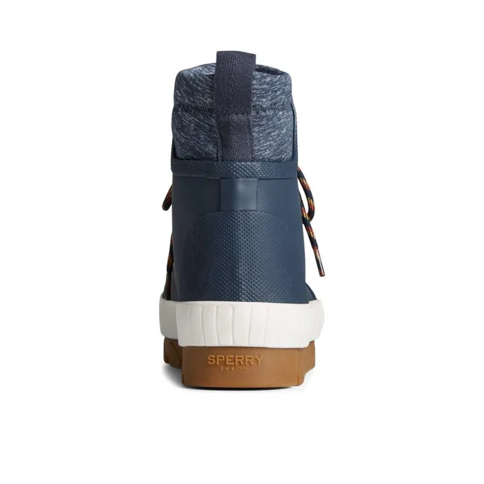 Sperry Torrent Rubber Lace Up Boot Navy Women Boots