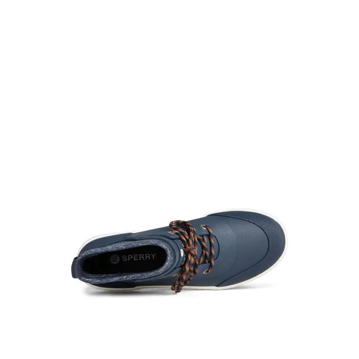 Sperry Torrent Rubber Lace Up Boot Navy Women Boots