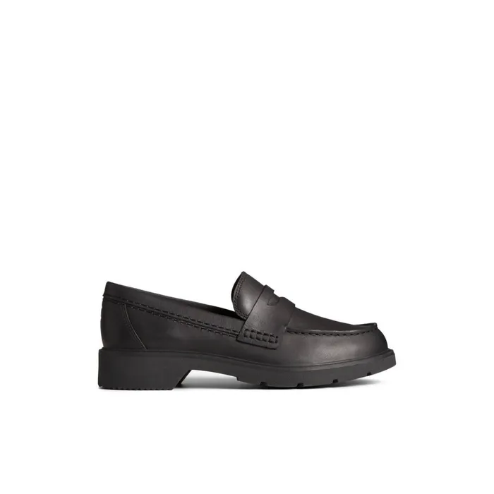 Sperry Wells Loafer Black Women Oxfords and Loafers