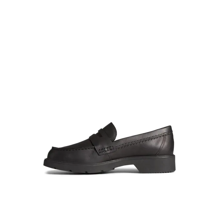 Sperry Wells Loafer Black Women Oxfords and Loafers