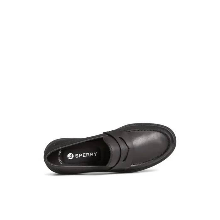 Sperry Wells Loafer Black Women Oxfords and Loafers