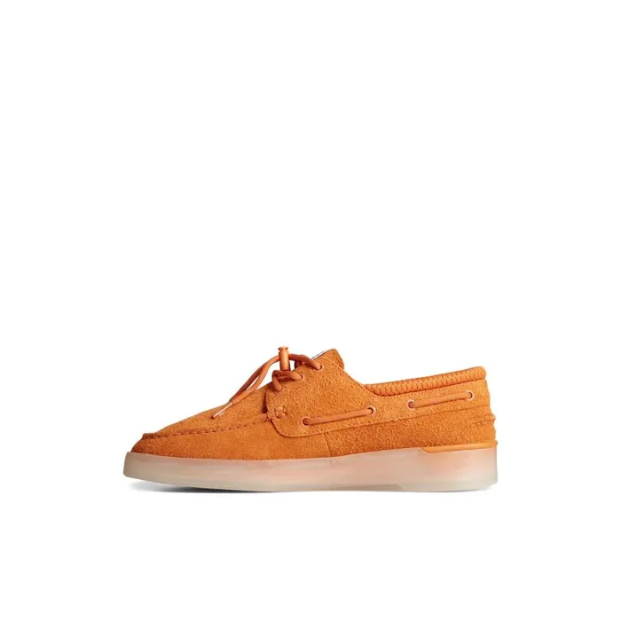 Sperry X Concepts Authentic Original 3Eye Cup Boat Shoe Orange Women Boat Shoes