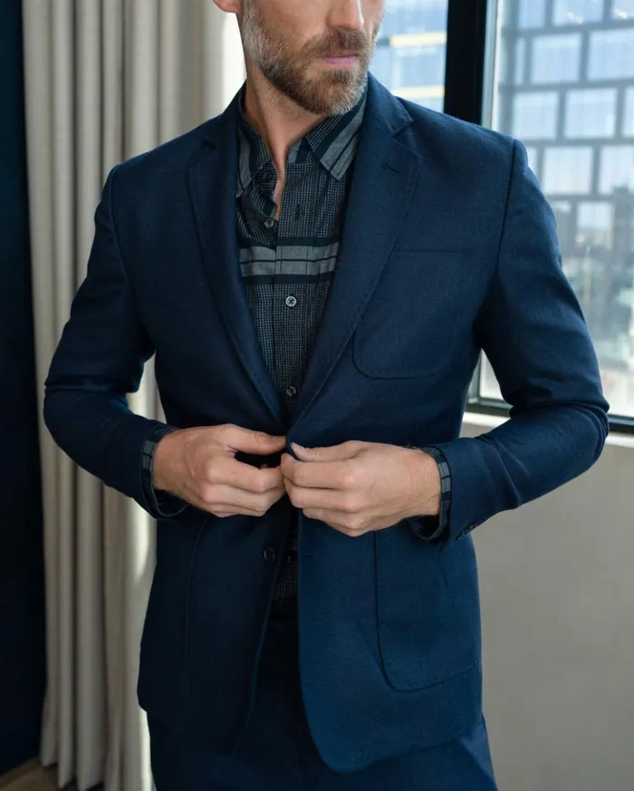 Suiting Men Billy Reid Archie Jacket Dark Navy