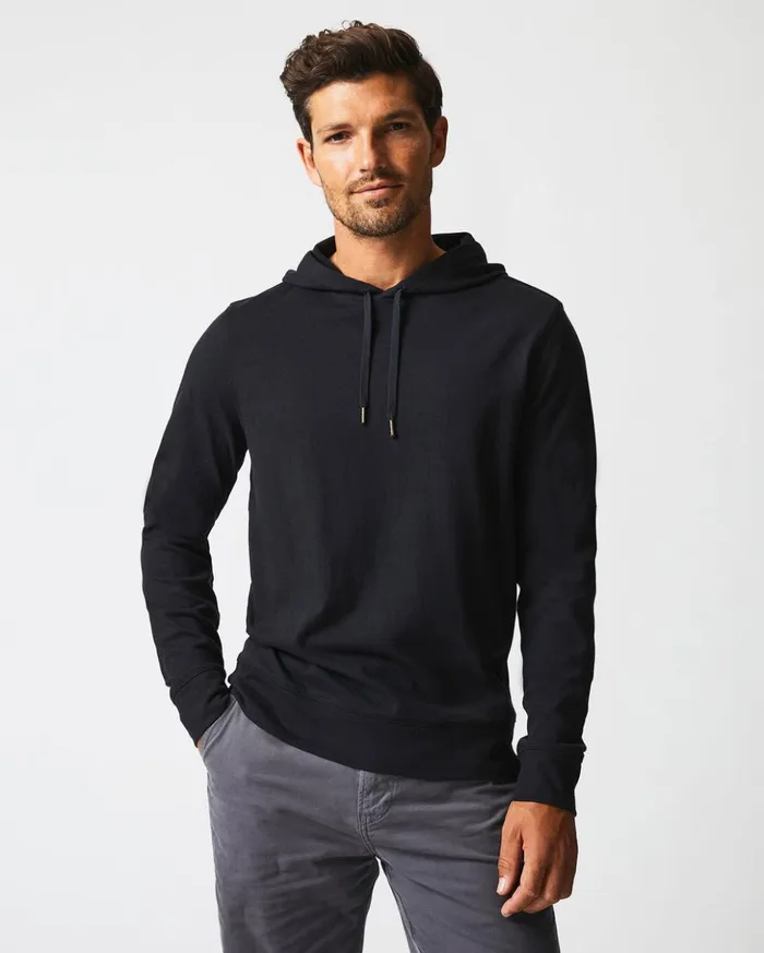 Sweaters and Sweatshirts Men Billy Reid Practice Hoodie Black