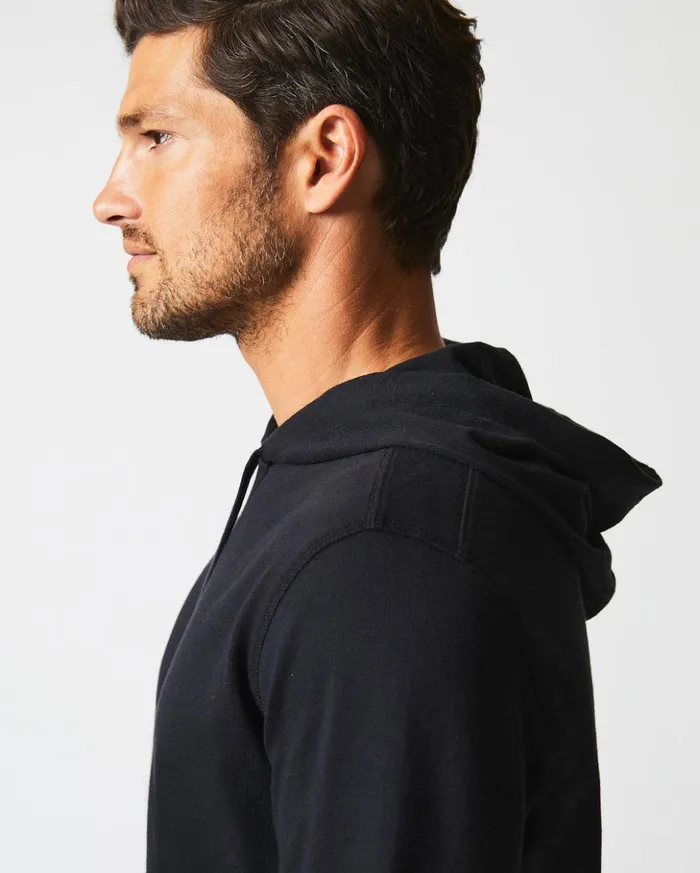 Sweaters and Sweatshirts Men Billy Reid Practice Hoodie Black