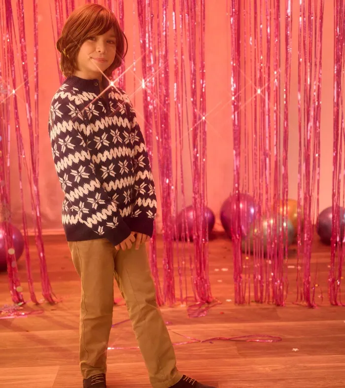 Sweaters Boys Hatley Boys Winter Knit Mock Neck Sweater