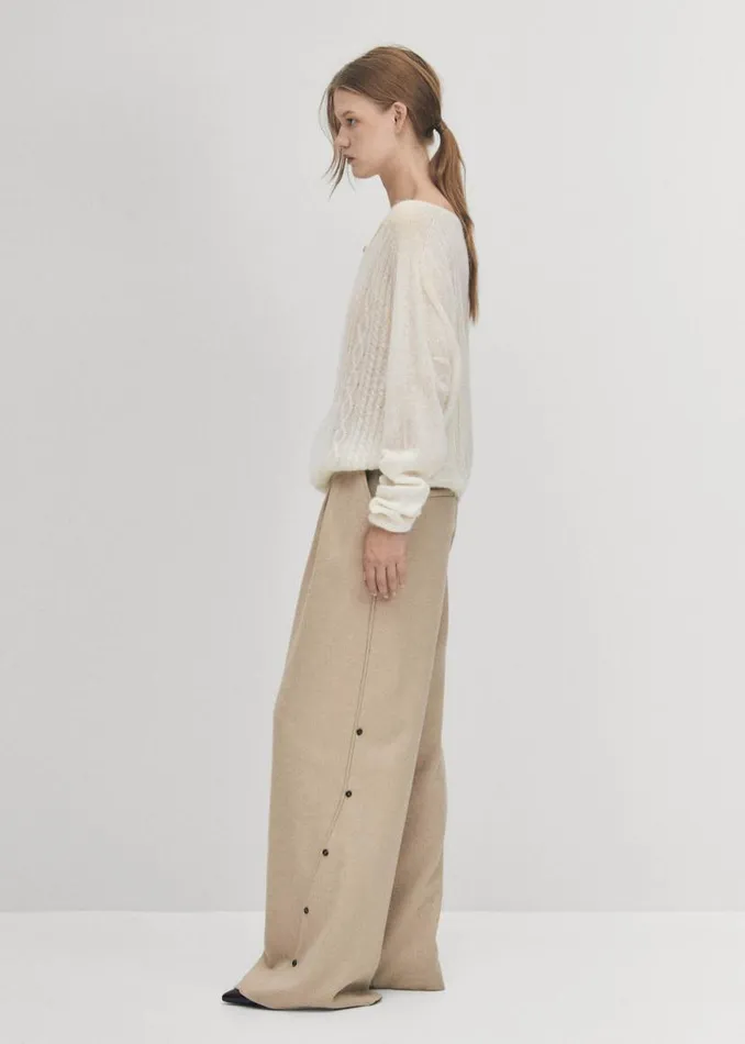 Sweaters Cardigans Women ALOHAS Corden Cream Cardigan