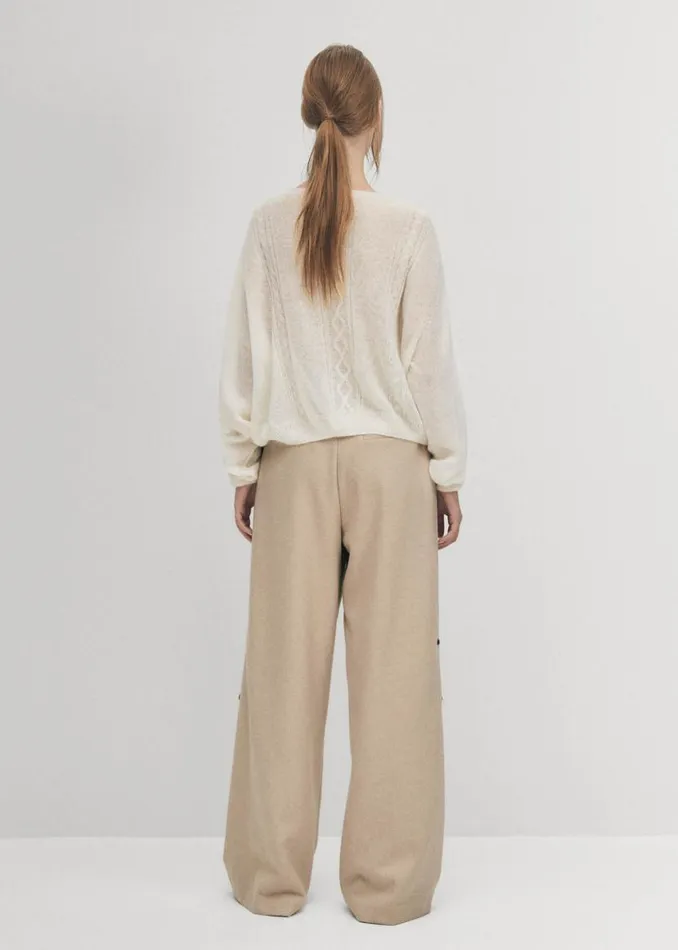 Sweaters Cardigans Women ALOHAS Corden Cream Cardigan