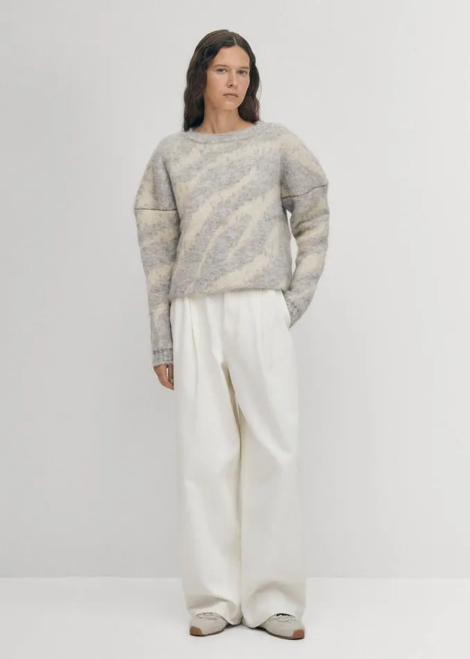 Sweaters Cardigans Women ALOHAS Malmo Grey