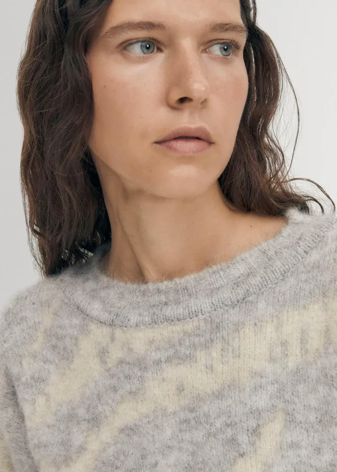 Sweaters Cardigans Women ALOHAS Malmo Grey