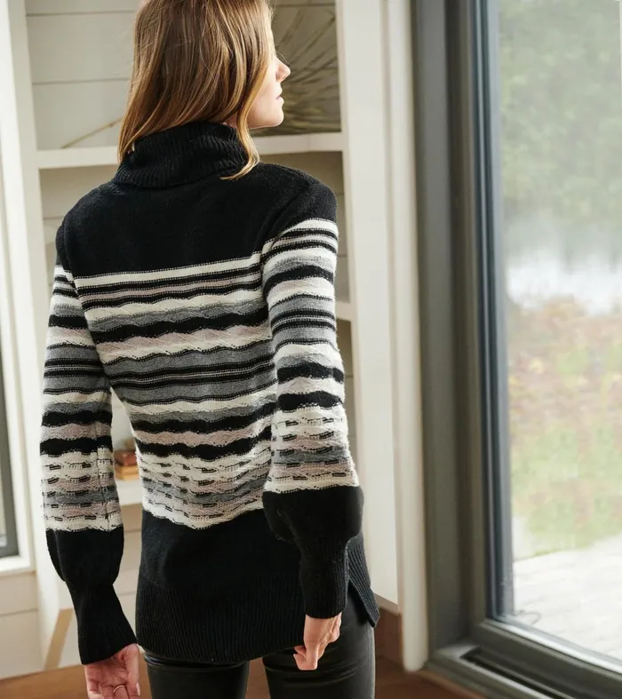 Sweaters Women Hatley Charlotte Sweater 8211 Marble Landscape