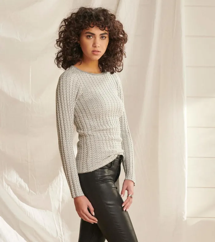 Sweaters Women Hatley Zig Zag Sweater 8211 Autumn Solstice