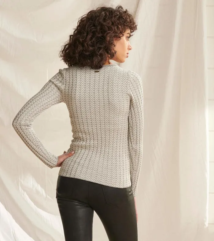 Sweaters Women Hatley Zig Zag Sweater 8211 Autumn Solstice