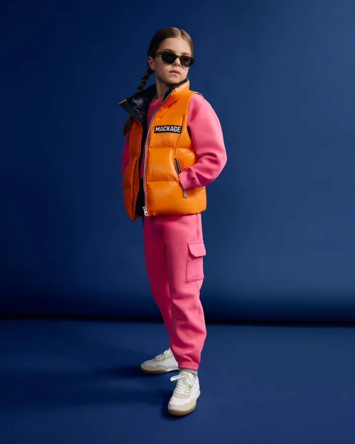 Sweatshirts and Sweatpants Kids Mackage ARCHERR Doubleface Jersey Sweatpants For Kids 814 Years Flame Sweatshirts and Sweatpants Kids Mackage ARCHERR Doubleface Jersey Sweatpants For Kids 814 Years Flame