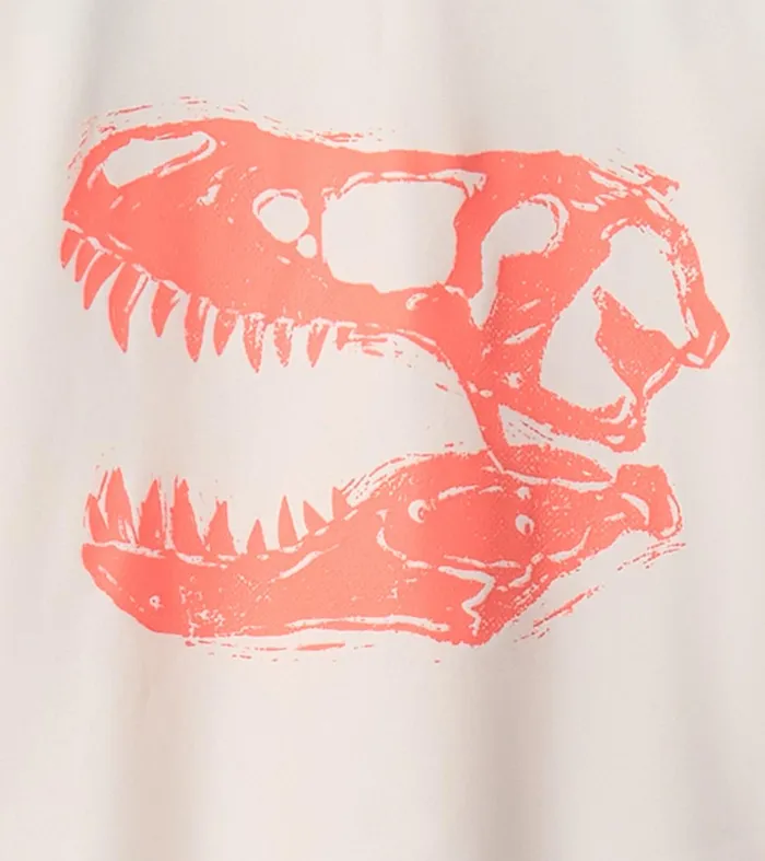 Swimwear Boys Hatley Boys Dino Skull Long Sleeve Rashguard