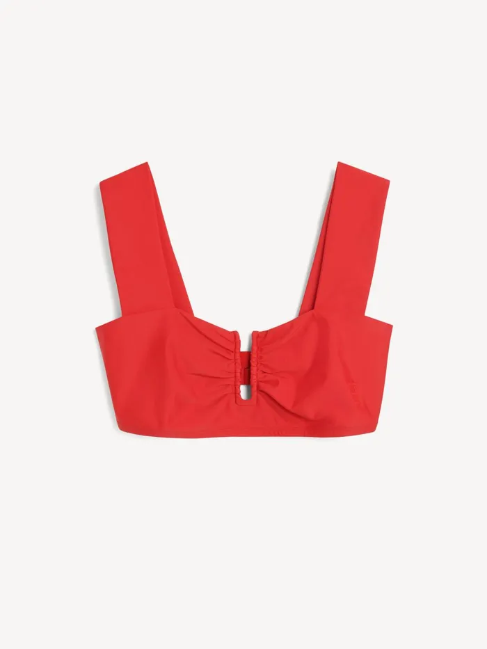 Swimwear Women By Malene Birger Belira Bikini Top Dark Chilli Swimwear Women By Malene Birger Belira Bikini Top Dark Chilli