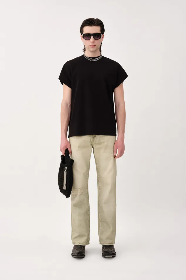 Tshirts and Tops Wonhundred Men Creed 8211 Black