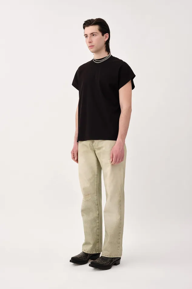 Tshirts and Tops Wonhundred Men Creed 8211 Black