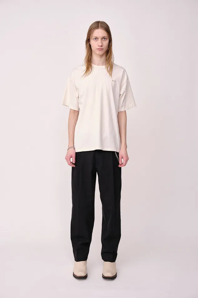Tshirts and Tops Wonhundred Men The Staff Tee Embroidery M 8211 Snow White