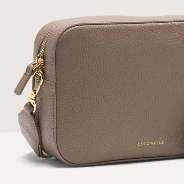 Tebe Medium Warm Taupe 2 Women Coccinelle Crossbody Bags