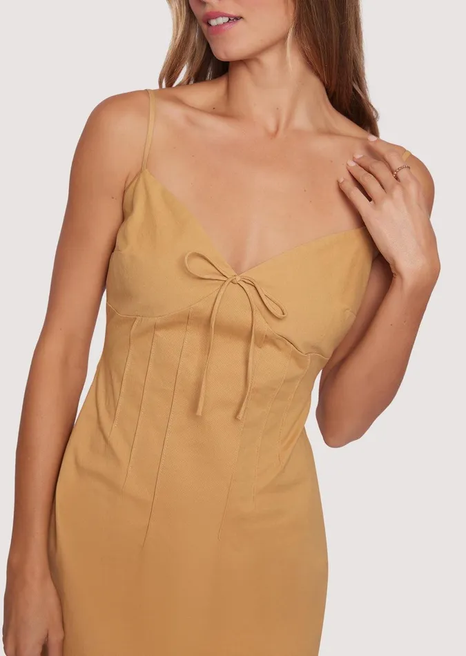 Terra Mini Dress Beige Women Lost Wander Dresses