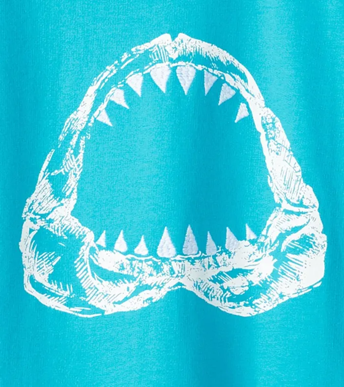 Tops Boys Hatley Boys Open Wide Graphic Tee