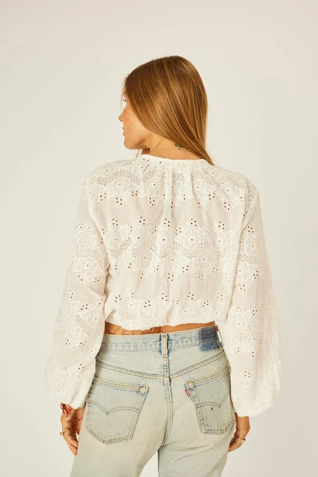 Tops Shop Natalie Martin AMELIA TOP Geranium Milk