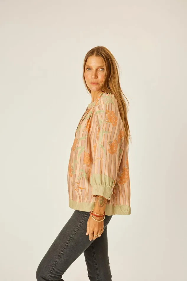 Tops Shop Natalie Martin REMY TOP Chamomile Apricot