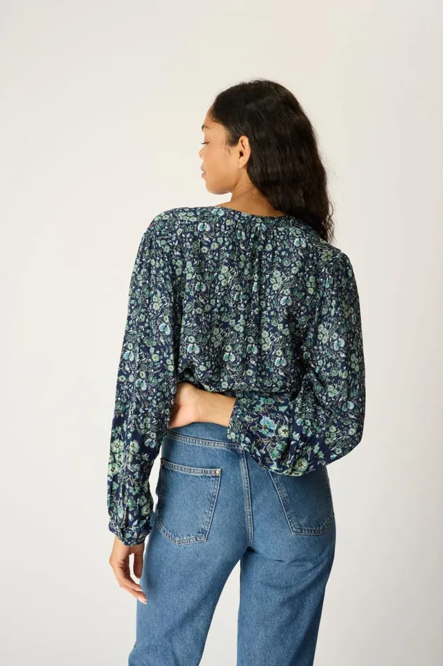 Tops Shop Natalie Martin TOLAN SHIRT Petite Fleur Marine