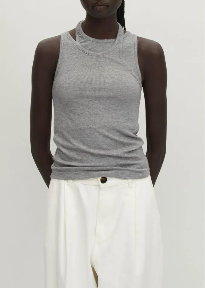 Tops Women ALOHAS Eos Grey Melange Top