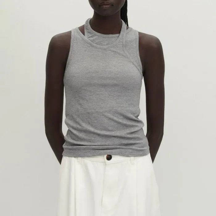Tops Women ALOHAS Eos Grey Melange Top