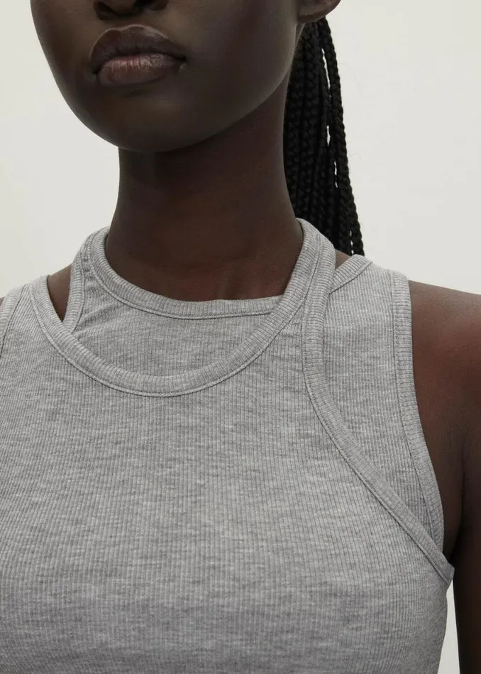 Tops Women ALOHAS Eos Grey Melange Top